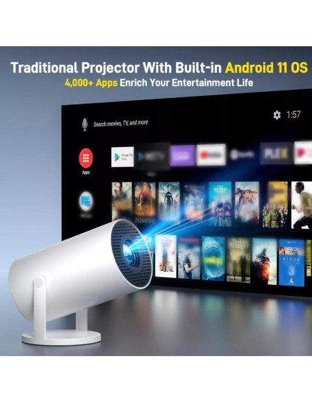 Proyector 4K portatil con android y wifi (Legatus LPY851)
