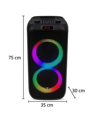 Parlante bluetooth 10" X2 OM-1102 Torre