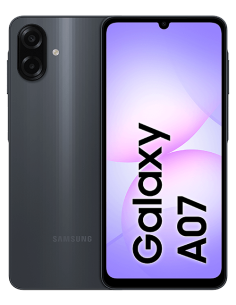SAMSUNG A07 (128+4GB) Dual SIM Negro