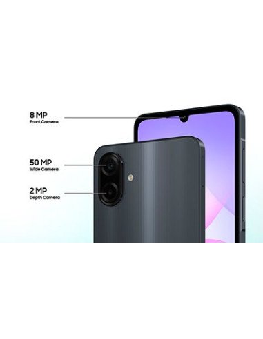 SAMSUNG A07 (128+4GB) Dual SIM Negro