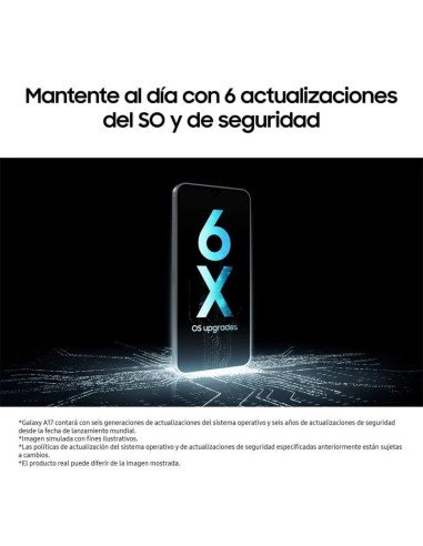 SAMSUNG A17 4G (128+4GB) Dual SIM Gris