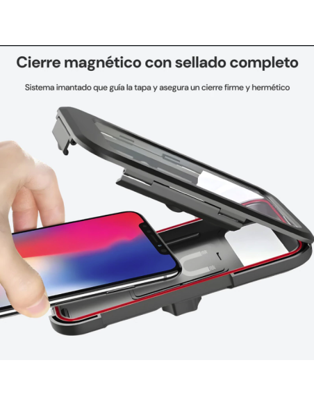 Soporte para moto / bici para Celular 360 grados metal