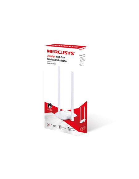 Placa de red Wifi USB Mercusys 300mb (MW300UH)