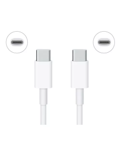 Cable USB Tipo C a Tipo C (2Mts) Apple CERTIFICADO