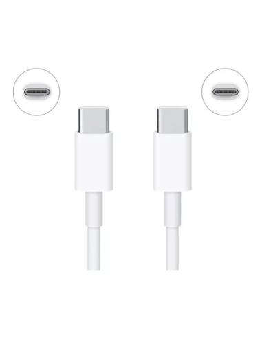 Cable USB Tipo C a Tipo C (2Mts) Apple CERTIFICADO