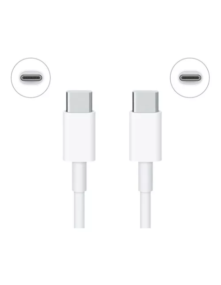 Cable USB Tipo C a Tipo C (2Mts) Apple CERTIFICADO