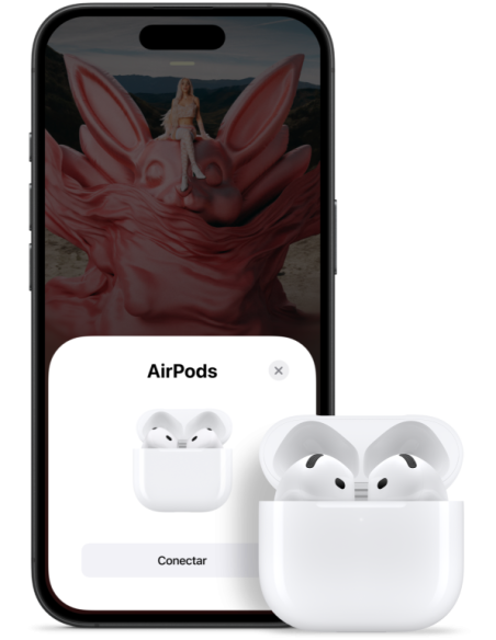 Apple Airpods 4 Con Cancelación Activa de Ruido y estuche Tipo C