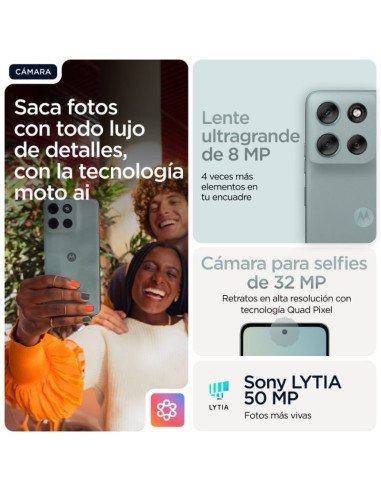 Moto G56 (256+8GB) Dual SIM Gris