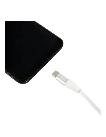 Cable USB Tipo C IgluFive 3.1A Blanco/Negro