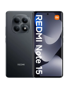 Xiaomi Redmi Note 15 (256+8GB) Dual SIM Negro