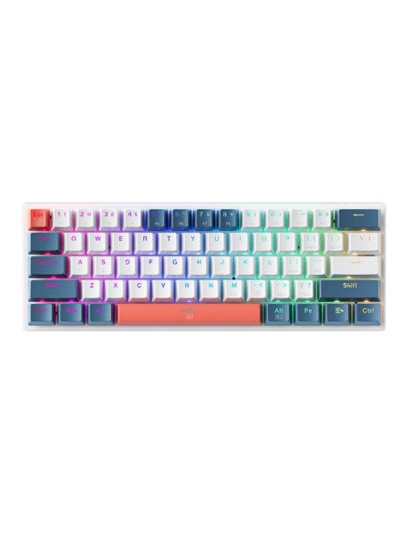 Teclado Gamer Mecanico Machenike K500-B61 (Grey/Red)