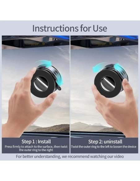 Soporte para celular magnetico 360 grados (K007)