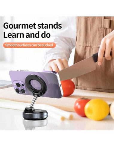 Soporte para celular magnetico 360 grados (K007)