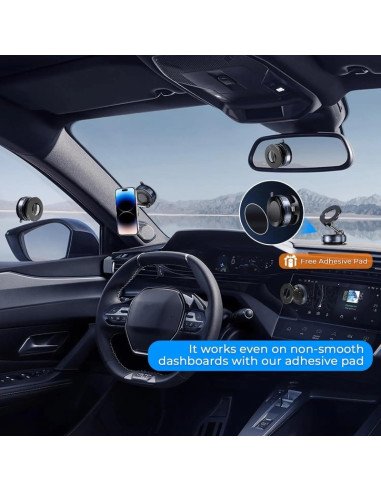 Soporte para celular magnetico 360 grados (K007)