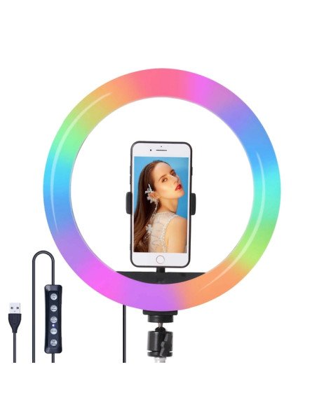 Flash Aro Led 30cm RGB