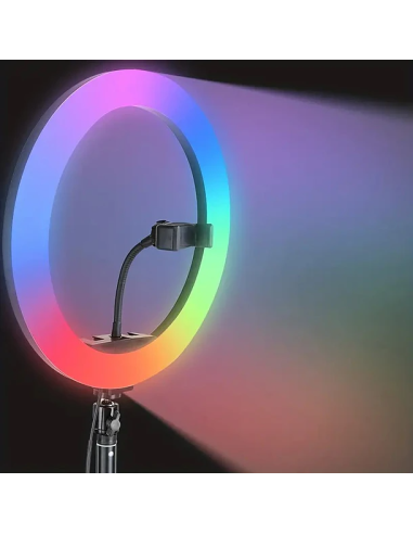 Flash Aro Led 30cm RGB