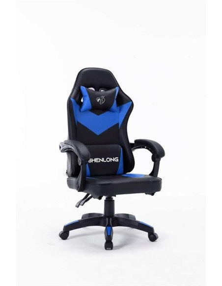 Butaca Silla Gamer Shenlong SH-GC135 Negra y azul