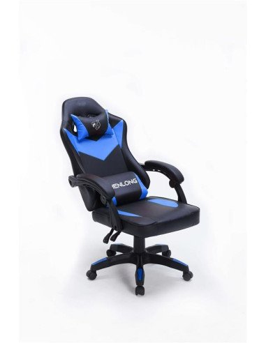 Butaca Silla Gamer Shenlong SH-GC135 Negra y azul