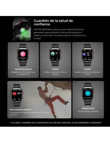 Smartwatch Haylou Iron Neo Negro