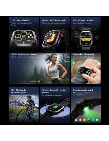 Smartwatch Haylou Iron Neo Negro