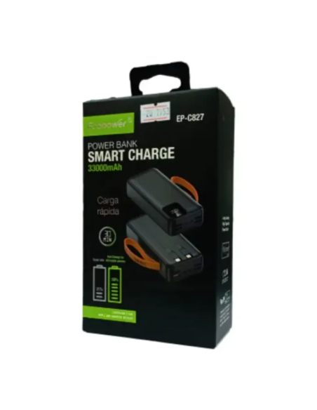 Cargador portatil Ecopower 33.000Mah (Ep-C827)