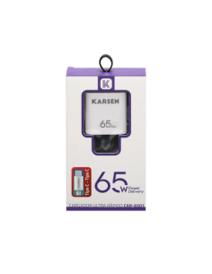 Cargador Tipo C 65W Karsen cabezal C + cable C (6501C) 2