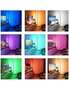 Lampara esquinero RGB Con control (LED83089) 2