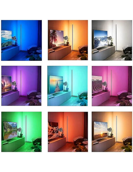 Lampara esquinero RGB Con control (LED83089)