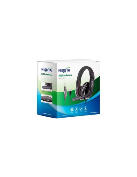 Auricular Gamer + Microfono USB Nisuta NSAU60
