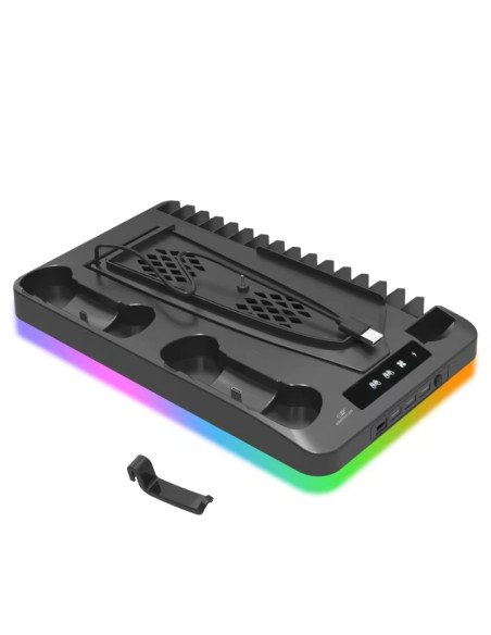 Base de carga multifuncion para PS5 con cooler (Gaminja P58)