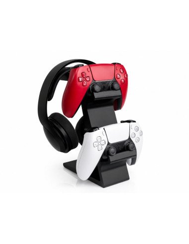 Soporte para Auriculares y joystick PS3/PS4/PS5