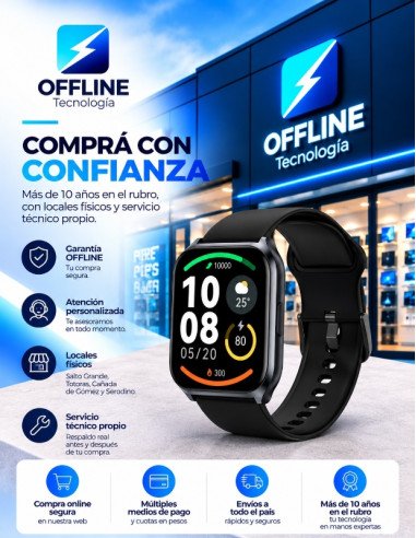 Xiaomi Haylou Watch 2 Pro Negro | 100 Modos Deportivos