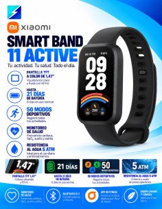 Xiaomi Smart Band 11 Active Negra 1.47" | OFFLINE 2