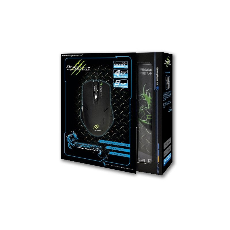 Mouse Gamer + Pad Dragunow 631170100020
