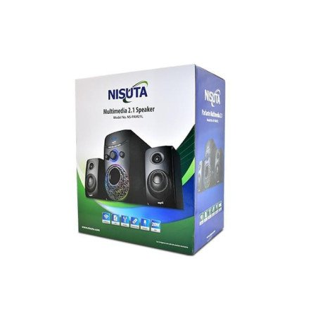 Parlante BT 2.1 FM/USB NISUTA NSPAM21L 