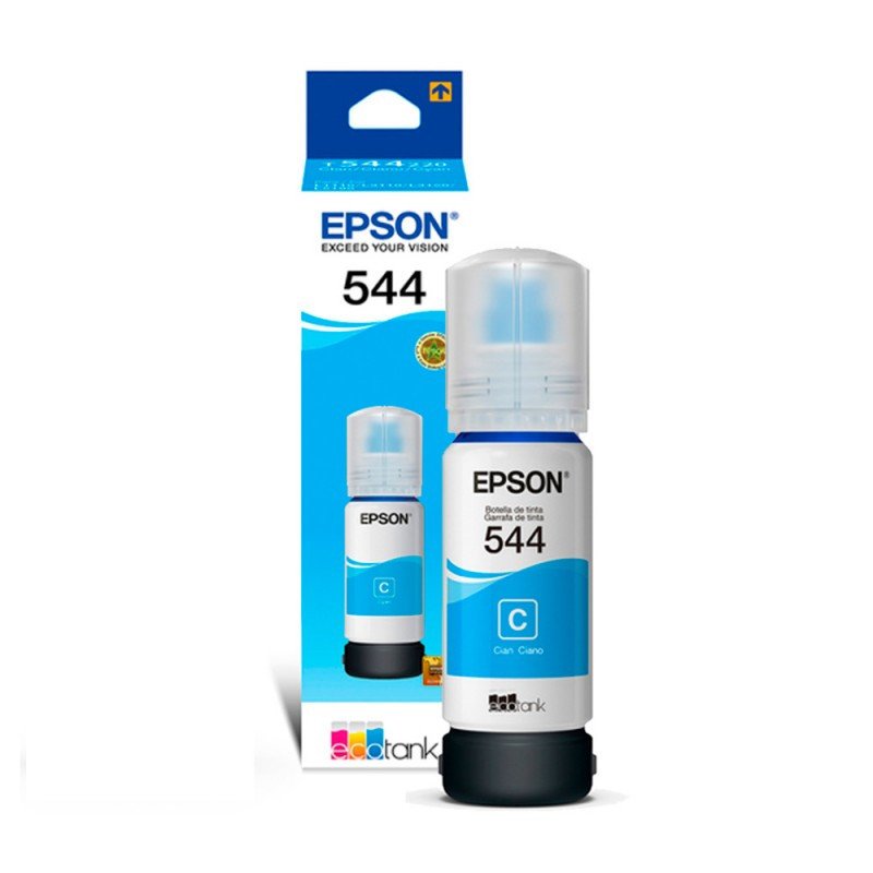 Botella de Tinta EPSON 544 Cian para L3110 y L3150 010343941984