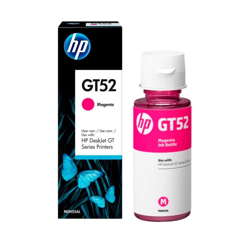 Botella de Tinta HP GT52 Magenta 190780132548