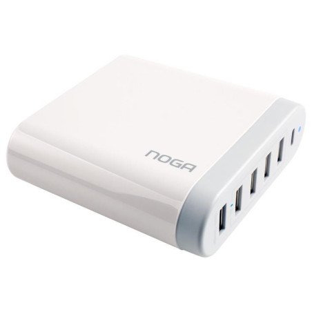 Cargador HUB 6 USB NOGA NG-360 7798137712806