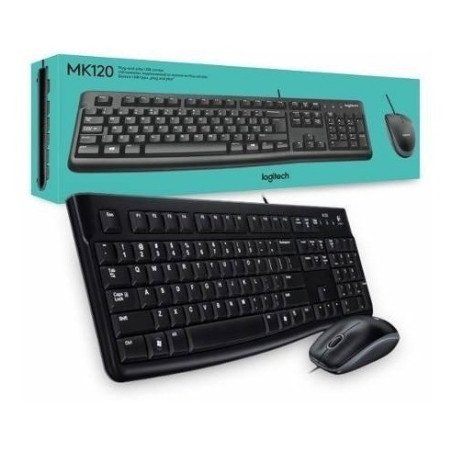 Teclado + Mouse LOGITECH MK120 