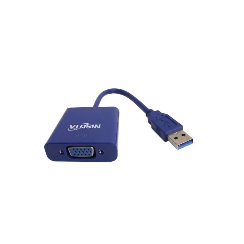 Conversor USB 3.0 a VGA NISUTA COUSVG3