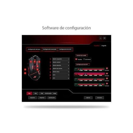 Mouse USB Gamer NISUTA NSMOGZ5 7798162836256