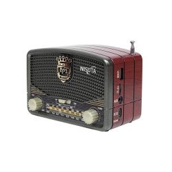 Radio AM/FM BT Vintage NISUTA RV16  2