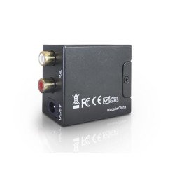 Conversor de Audio Digital a Jack o RCA NISUTA NSCOAUDI 2